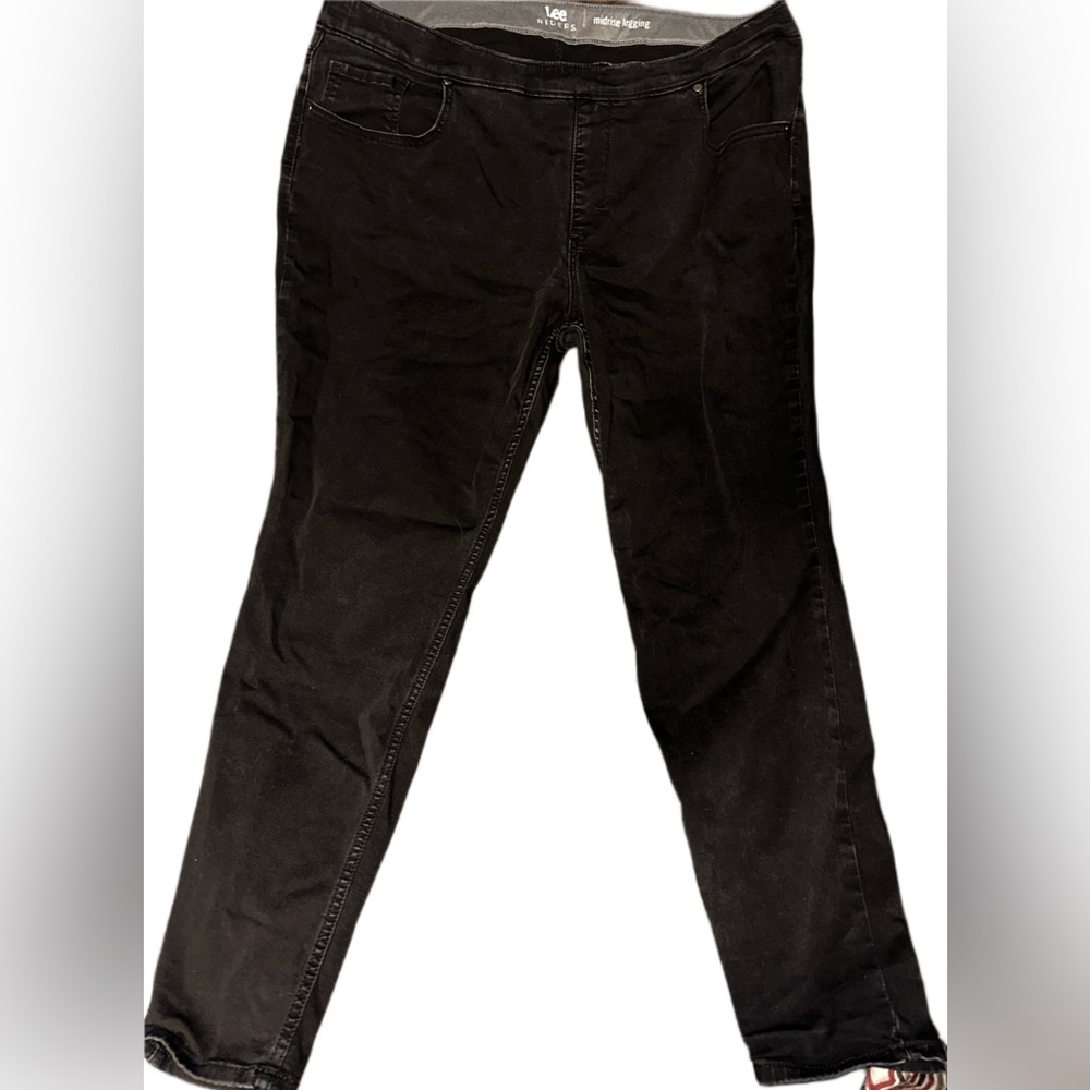 Riders by Lee midrise legging size 20w m black